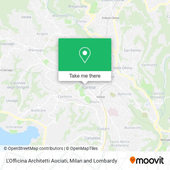L'Officina Architetti Aociati map