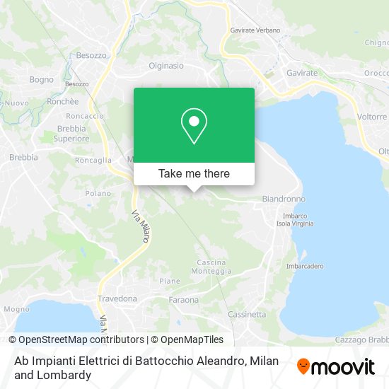 Ab Impianti Elettrici di Battocchio Aleandro map