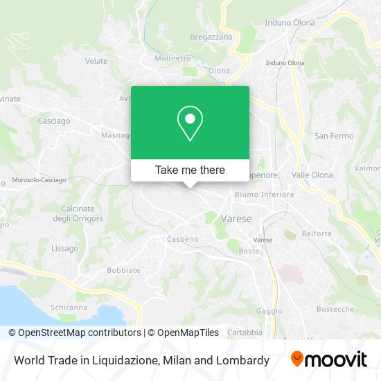 World Trade in Liquidazione map