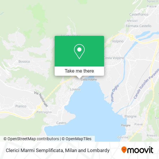 Clerici Marmi Semplificata map