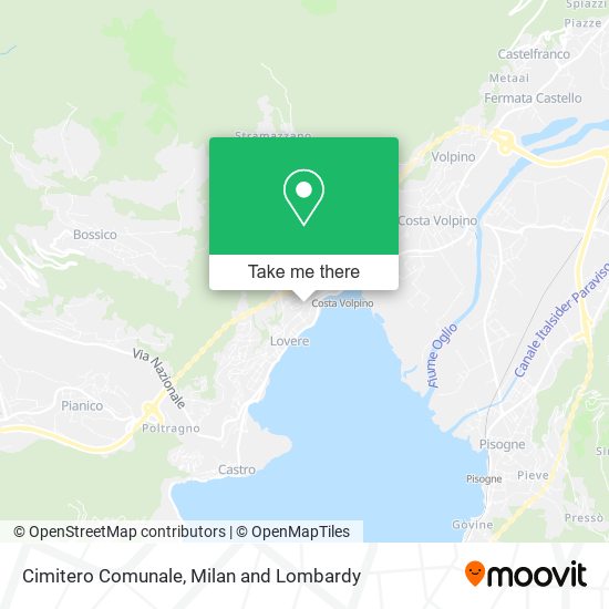 Cimitero Comunale map