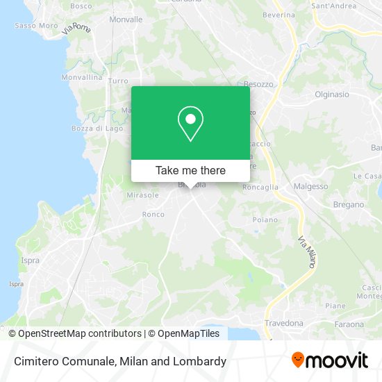 Cimitero Comunale map