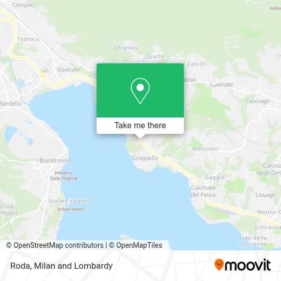 Roda map