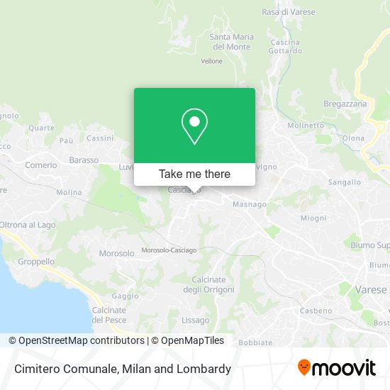 Cimitero Comunale map