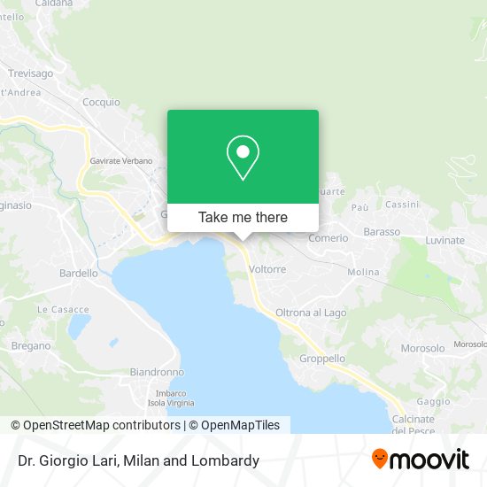 Dr. Giorgio Lari map