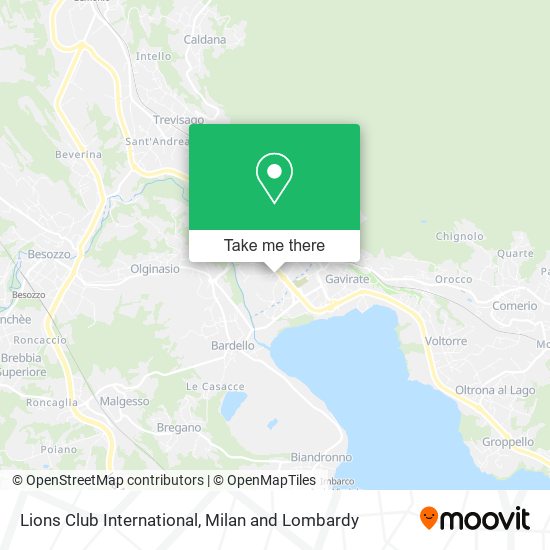 Lions Club International map