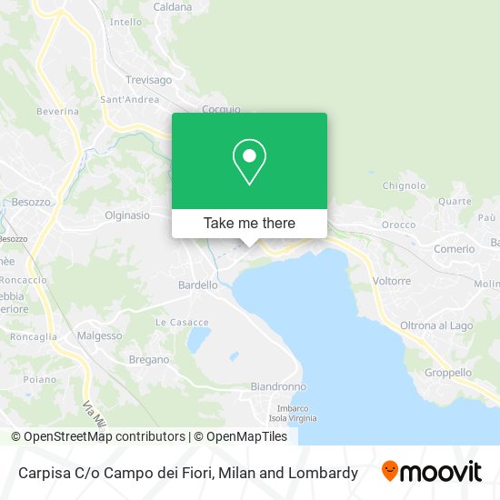 Carpisa C/o Campo dei Fiori map