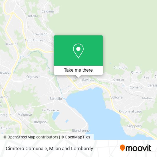 Cimitero Comunale map