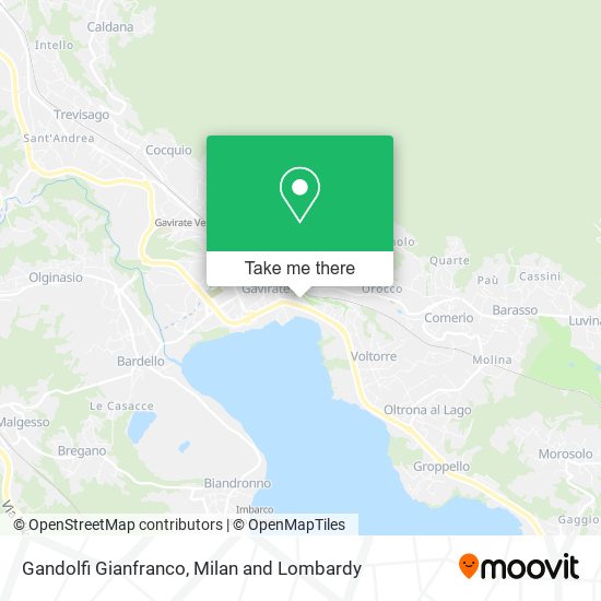 Gandolfi Gianfranco map