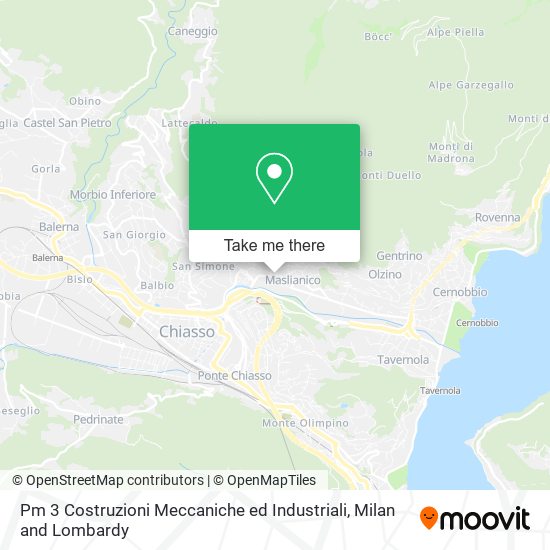 Pm 3 Costruzioni Meccaniche ed Industriali map