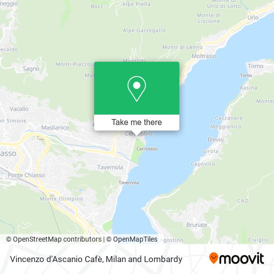Vincenzo d'Ascanio Cafè map