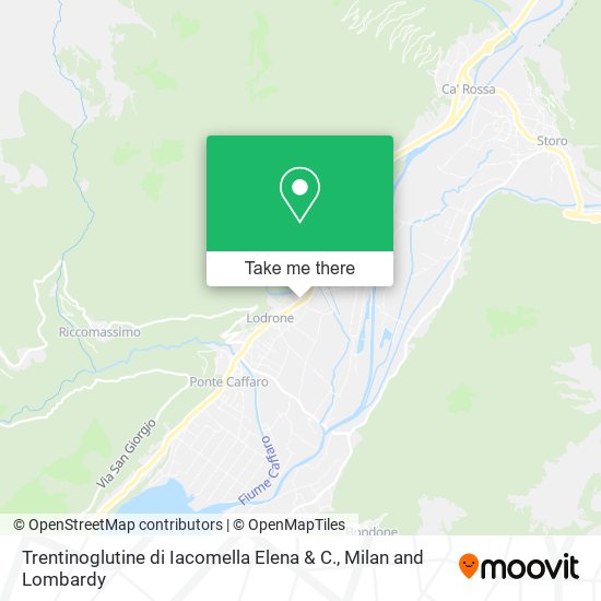 Trentinoglutine di Iacomella Elena & C. map