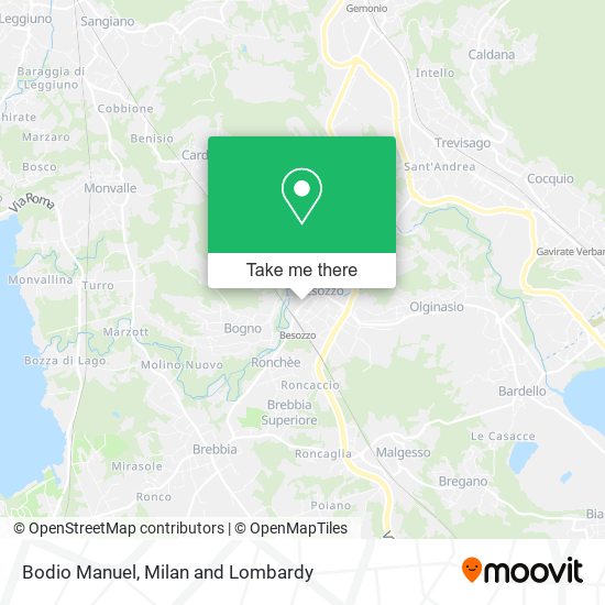 Bodio Manuel map