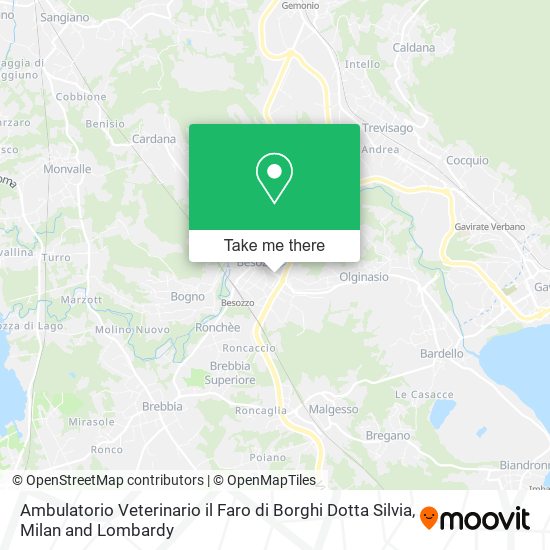 Ambulatorio Veterinario il Faro di Borghi Dotta Silvia map