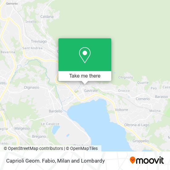 Caprioli Geom. Fabio map