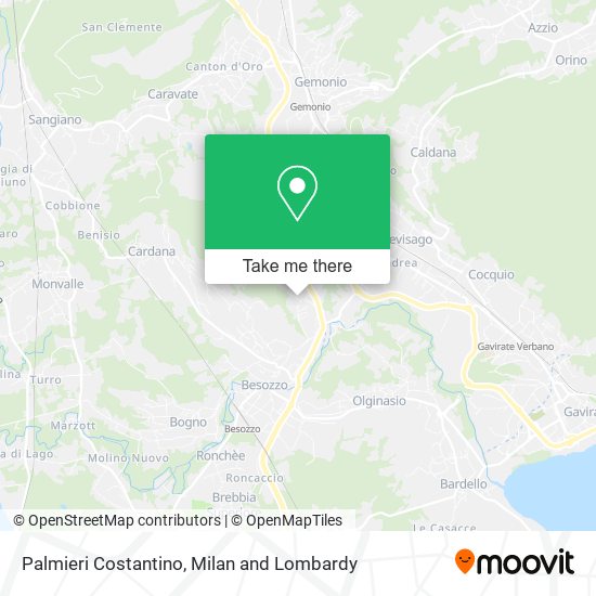Palmieri Costantino map