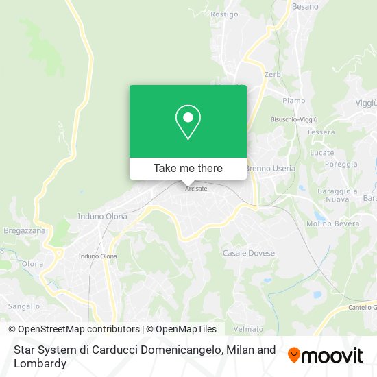Star System di Carducci Domenicangelo map