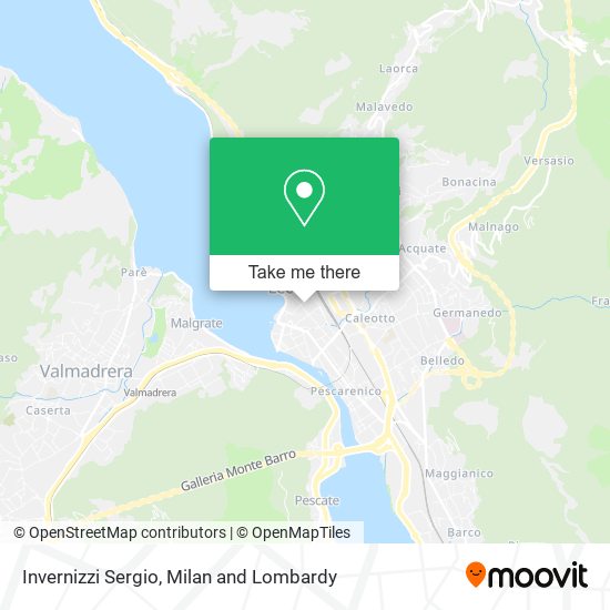 Invernizzi Sergio map