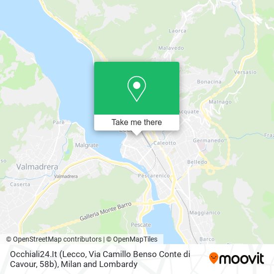 Occhiali24.It (Lecco, Via Camillo Benso Conte di Cavour, 58b) map