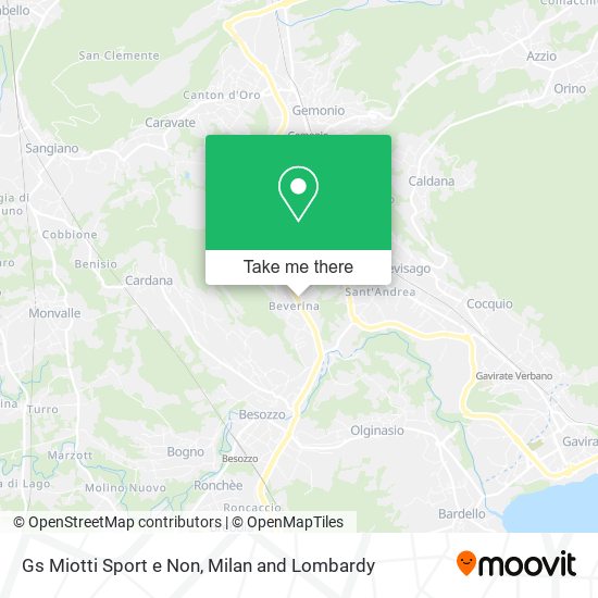 Gs Miotti Sport e Non map