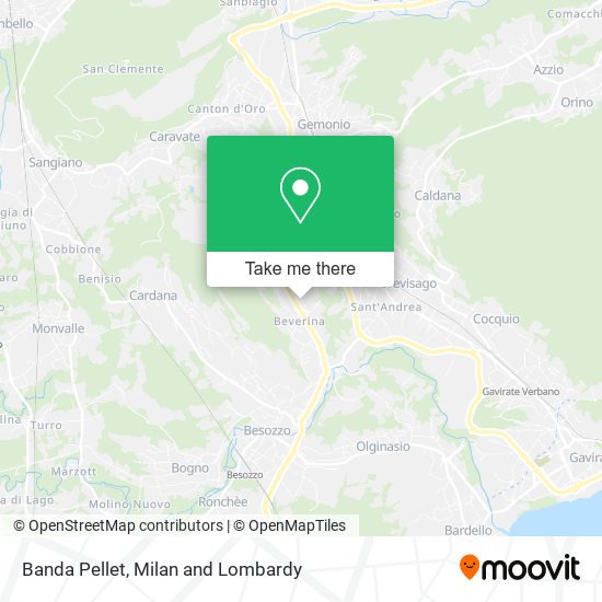 Banda Pellet map