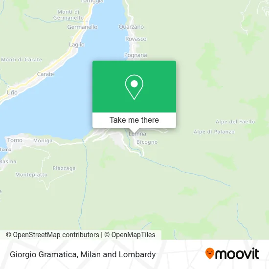 Giorgio Gramatica map