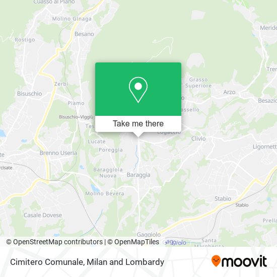 Cimitero Comunale map