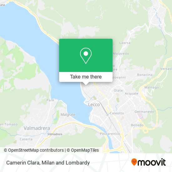 Camerin Clara map