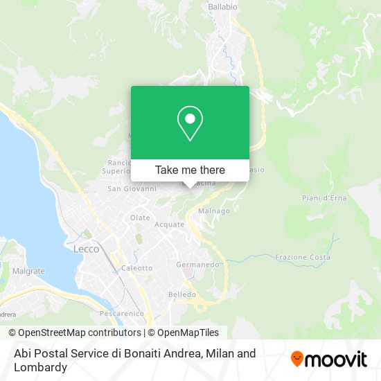 Abi Postal Service di Bonaiti Andrea map