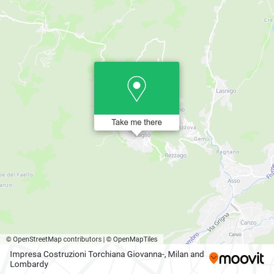 Impresa Costruzioni Torchiana Giovanna- map