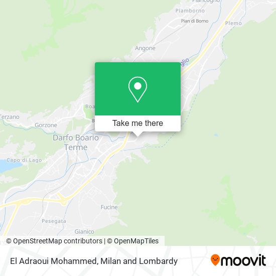 El Adraoui Mohammed map