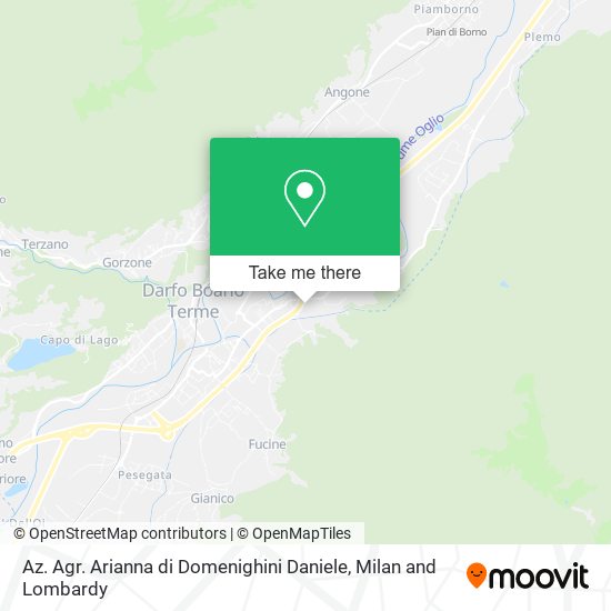Az. Agr. Arianna di Domenighini Daniele map