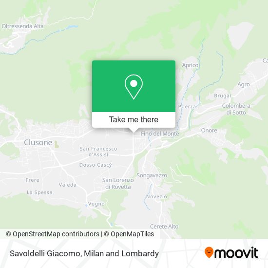 Savoldelli Giacomo map