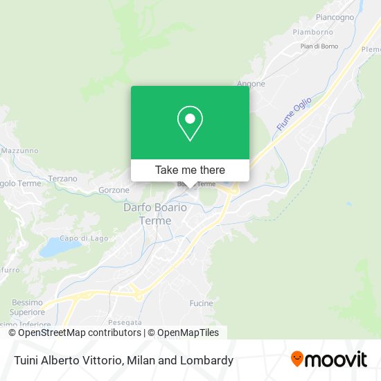 Tuini Alberto Vittorio map