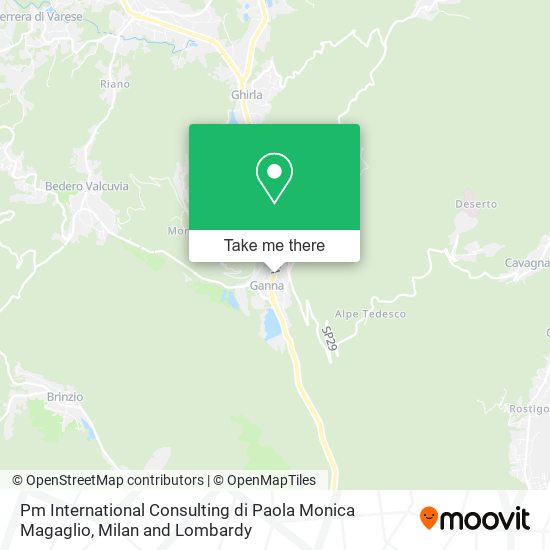 Pm International Consulting di Paola Monica Magaglio map