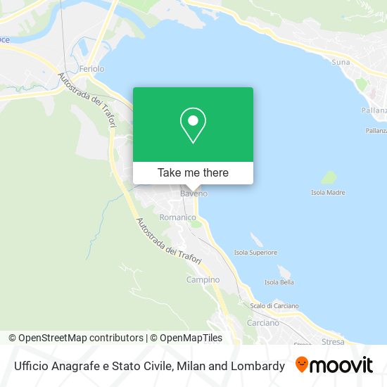 Ufficio Anagrafe e Stato Civile map