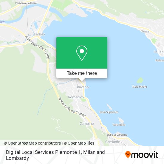 Digital Local Services Piemonte 1 map