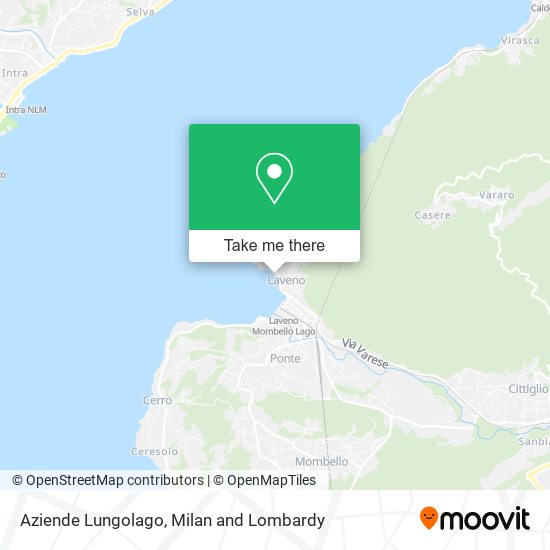 Aziende Lungolago map