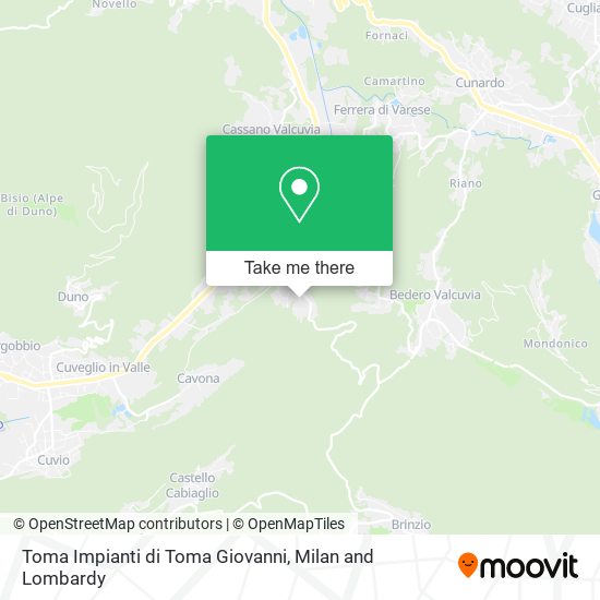Toma Impianti di Toma Giovanni map