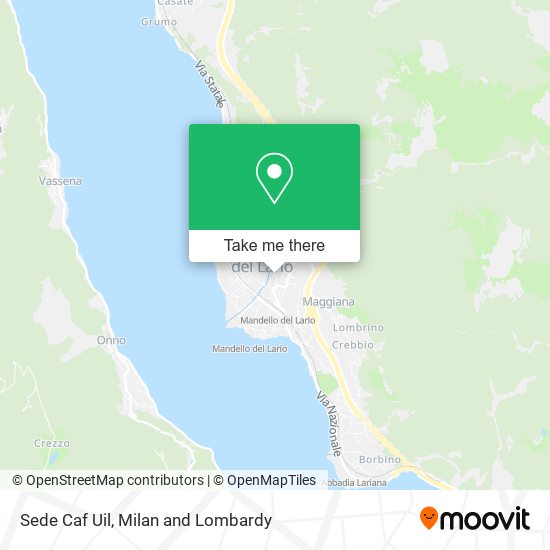 Sede Caf Uil map