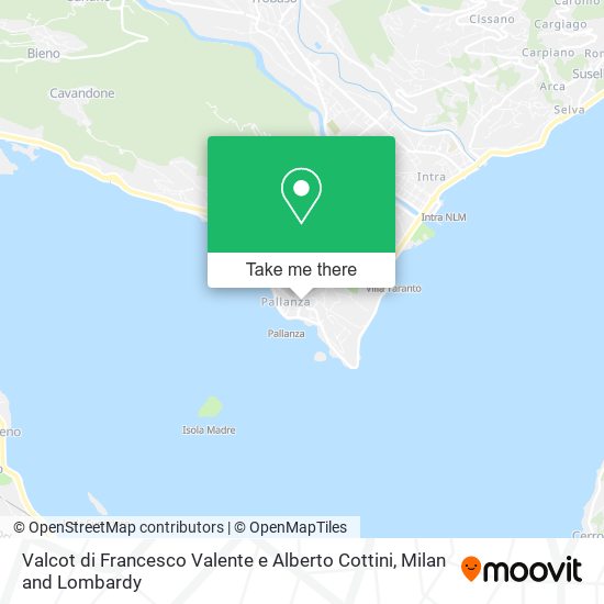 Valcot di Francesco Valente e Alberto Cottini map
