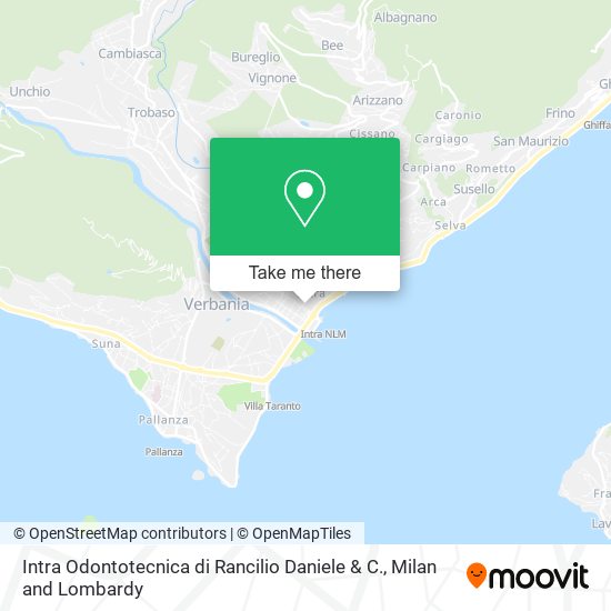 Intra Odontotecnica di Rancilio Daniele & C. map