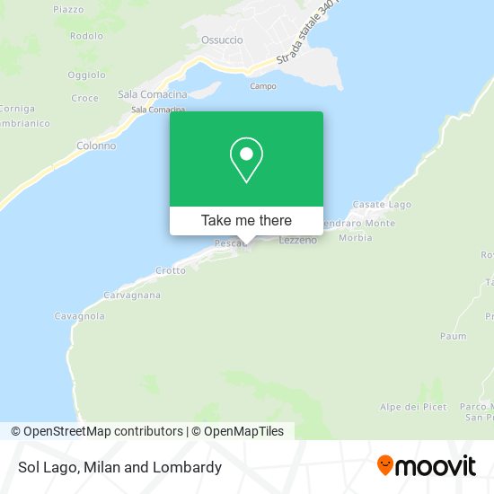 Sol Lago map