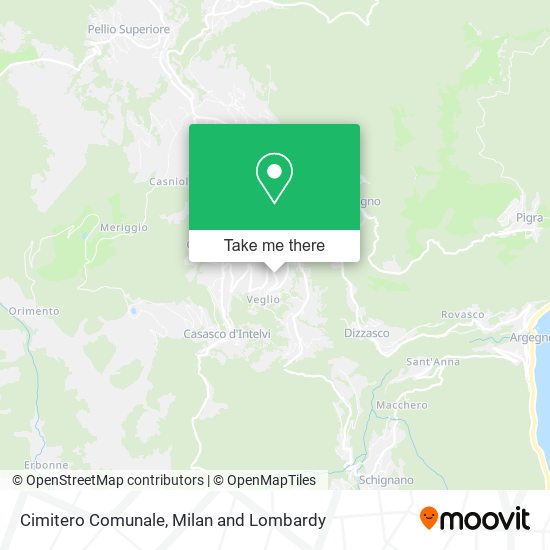 Cimitero Comunale map