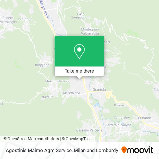 Agostinis Maimo Agm Service map