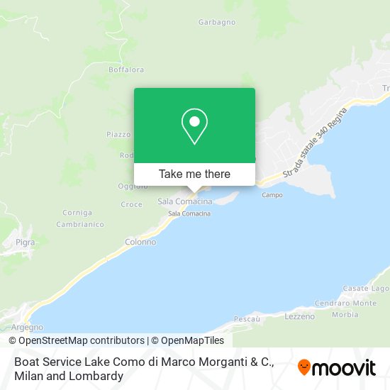 Boat Service Lake Como di Marco Morganti & C. map