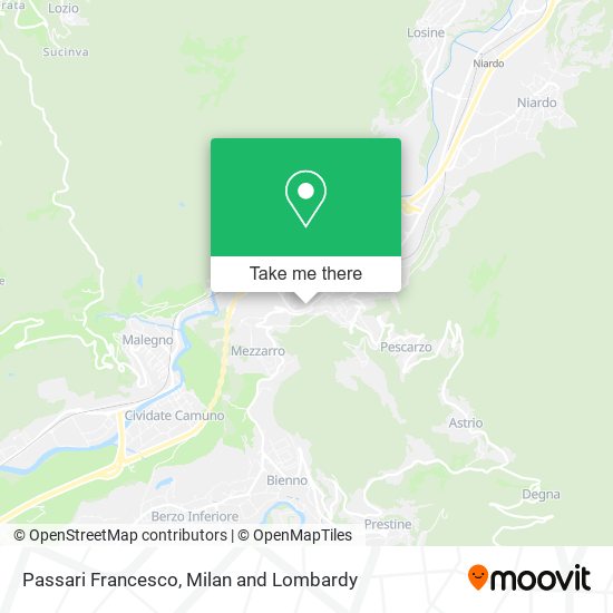 Passari Francesco map