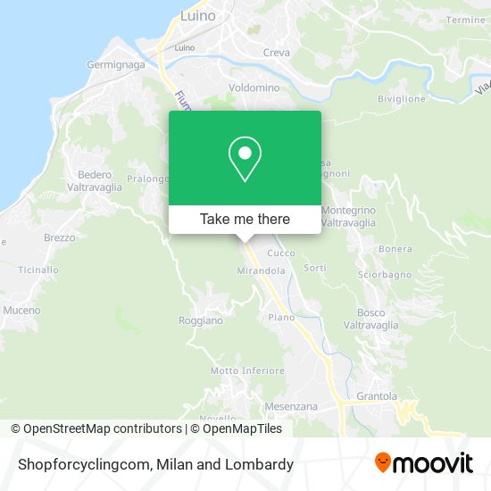 Shopforcyclingcom map