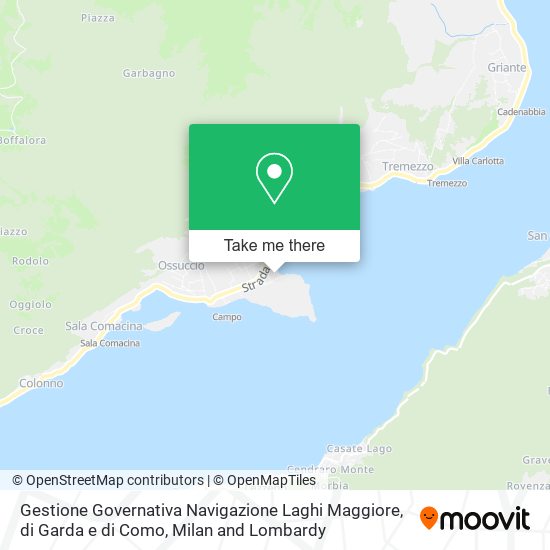 Gestione Governativa Navigazione Laghi Maggiore, di Garda e di Como map