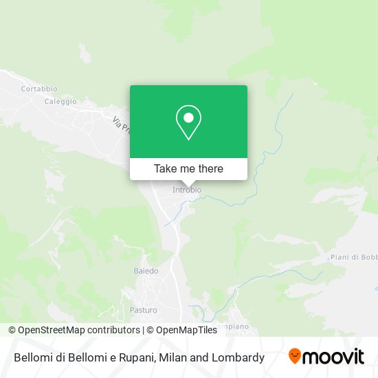 Bellomi di Bellomi e Rupani map